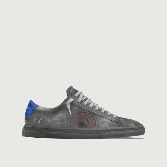 Oliver Cabell Gray Suede Sneakers Minimalist Design like new - Picture 1 of 7
